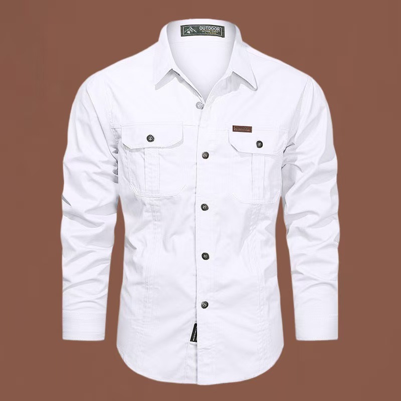 White Safari Shirt